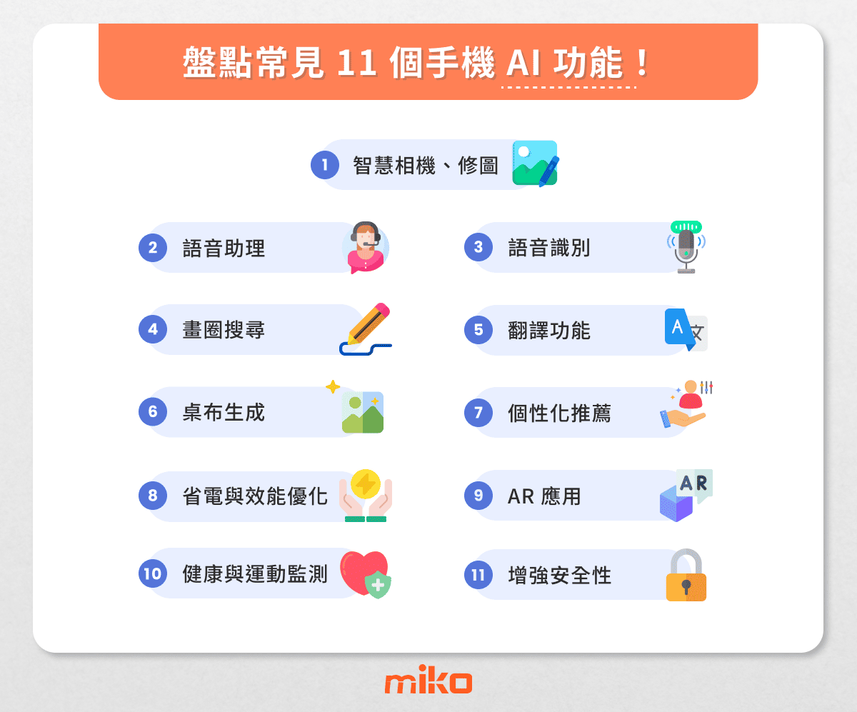 AI手機功能